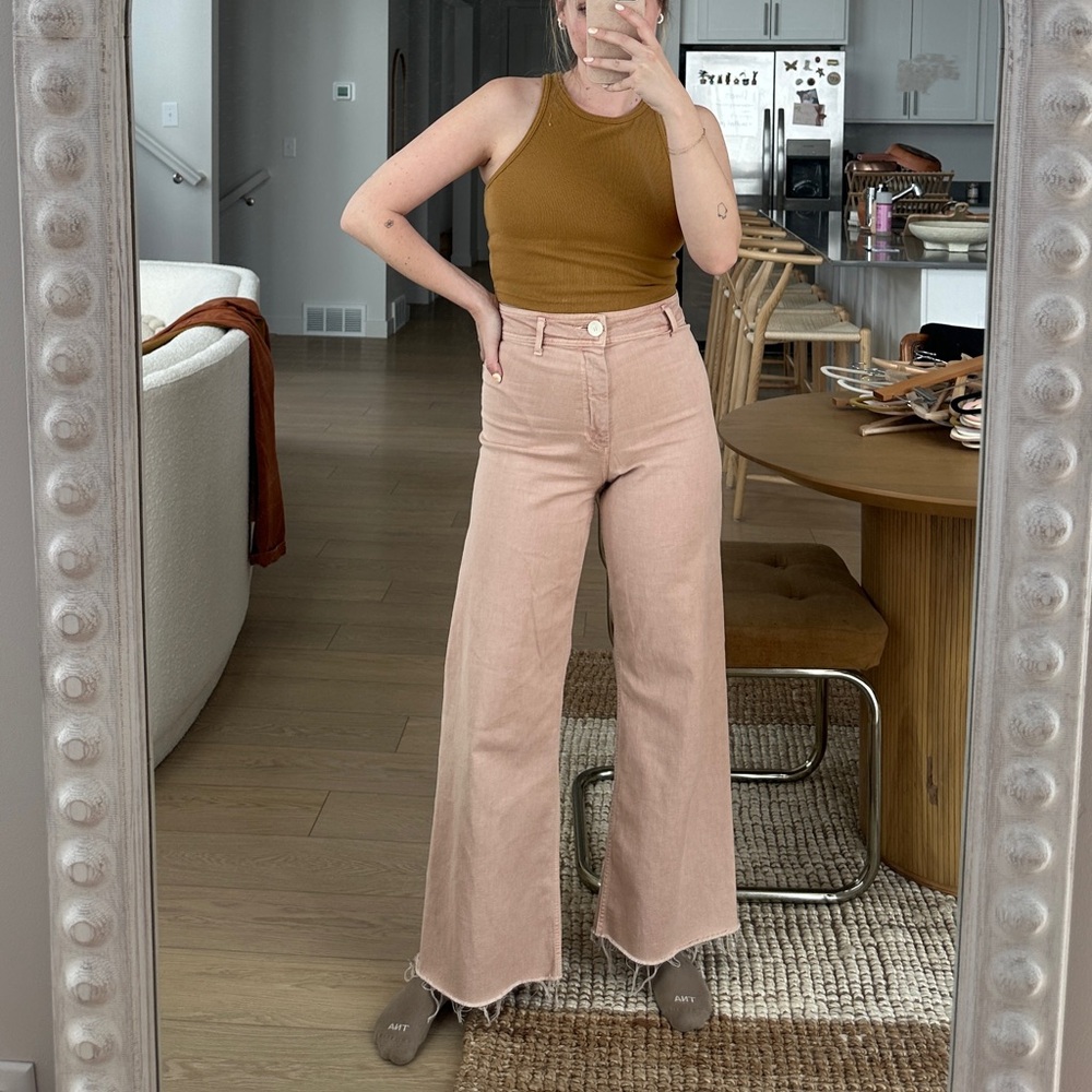 Zara Pink Marine Jeans